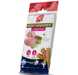 Dental Treat N&D Dog Quinoa Weight Management Lamb Adult Medium and Maxi 110gr 7 Sticks