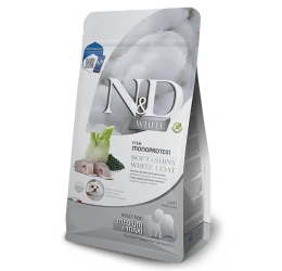 N&D Dog White Sea Bass & Spirulina Αdult Medium & Maxi με Λαβράκι 2kg N&D Dog White Sea Bass & Spirulina Αdult Medium & Maxi με Λαβράκι 2kg