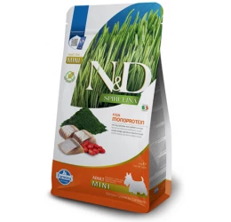 N&D Grain Free Spirulina Herring & Wolfberry Αdult Mini 2kg
