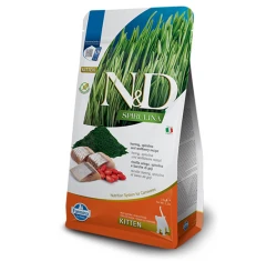 N&D Grain Free Spirulina Herring & Wolfberry Kitten 1,5kg N&D Grain Free Spirulina Herring & Wolfberry Kitten 1,5kg