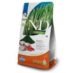 N&D Grain Free Spirulina Herring & Wolfberry Kitten 1,5kg