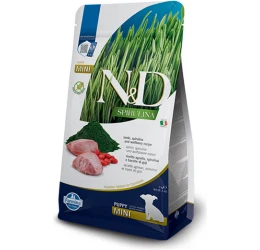 N&D Grain Free Spirulina Lamb & Wolfberry Puppy Μini 2kg