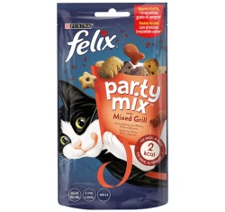 Felix Party Mix Mixed Grill 60gr με Βοδινό, Κοτόπουλο & Σολομό Felix Party Mix Mixed Grill 60gr με Βοδινό, Κοτόπουλο & Σολομό