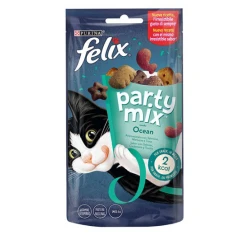 Felix Party Mix Ocean 60gr με Σολομό, Μπακαλιάρο & Πέστροφα Felix Party Mix Ocean 60gr με Σολομό, Μπακαλιάρο & Πέστροφα