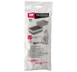 Ferplast Σακουλές για τουαλέτες Γάτας 12τεμ Ferplast Σακουλές για τουαλέτες Γάτας 12τεμ