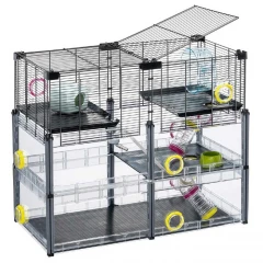 Κλουβί Ferplast Multipla Crystal για Χάμστερ 72,5x37,5x62cm