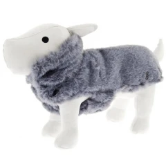 Γούνινο Μπουφανάκι Σκύλου Ferribiella Gemma 24cm Γκρι