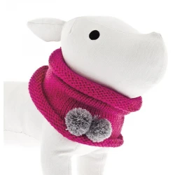 Πλεκτό Κασκόλ Ferribiella Neck Small 18-28cm Ροζ Πλεκτό Κασκόλ Ferribiella Neck Small 18-28cm Ροζ