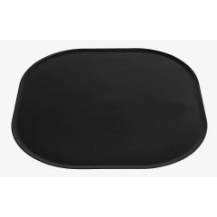 Χαλάκι για Μπολ Σκύλου και Γάτας Fiboo Pet Food Mat Single Black Μαύρο