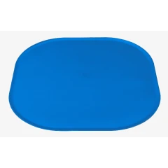 Χαλάκι για Μπολ Σκύλου και Γάτας Fiboo Pet Food Mat Single Blue Μπλε