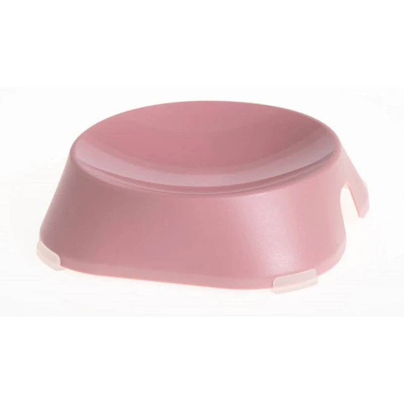 Μπολ Φαγητού και Νερού για Σκύλο και Γάτα Fiboo Pink Flat Bowl with Rubber Bands Ροζ ΣΚΥΛΟΙ