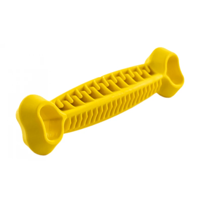 Παιχνίδι σκύλου Fiboone Dental Yellow 19cm Κίτρινο ΣΚΥΛΟΙ