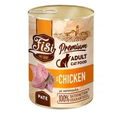 Fisi Cat Adult  Κοτόπουλο Pate 400gr Fisi Cat Adult  Κοτόπουλο Pate 400gr
