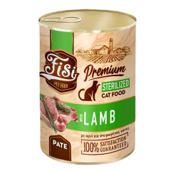 Fisi Cat Adult Sterilised Αρνί Pate 400gr