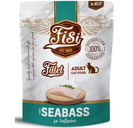 Fisi Fillet Cat Λαυράκι σε Ζελέ 300gr