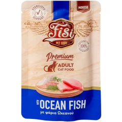 Fisi Pure Meat Cat Adult Mousse Ψάρια Ωκεανού 80gr Fisi Pure Meat Cat Adult Mousse Ψάρια Ωκεανού 80gr