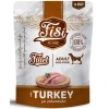 Pouch Σκύλου Fisi Fillet Dog Adult Γαλοπούλα σε Ζελέ 500gr