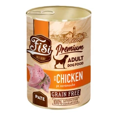 Υγρή Τροφή Σκύλου Fisi Dog Adult Chicken Pate 400gr Υγρή Τροφή Σκύλου Fisi Dog Adult Chicken Pate 400gr
