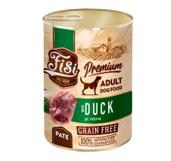 Υγρή Τροφή Σκύλου Fisi Dog Adult Duck Pate 400gr
