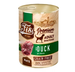 Υγρή Τροφή Σκύλου Fisi Dog Adult Duck Pate 400gr Υγρή Τροφή Σκύλου Fisi Dog Adult Duck Pate 400gr