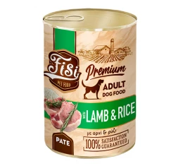 Υγρή Τροφή Σκύλου Fisi Dog Adult Lamb and Rice Pate 400gr Υγρή Τροφή Σκύλου Fisi Dog Adult Lamb and Rice Pate 400gr