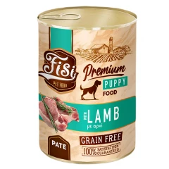 Υγρή Τροφή Σκύλου Fisi Dog Puppy Lamb Pate 400gr Υγρή Τροφή Σκύλου Fisi Dog Puppy Lamb Pate 400gr