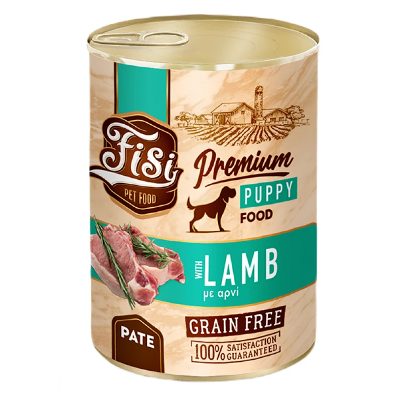 Υγρή Τροφή Σκύλου Fisi Dog Puppy Lamb Pate 400gr Σκύλοι Υγρή Τροφή Σκύλου Fisi Dog Puppy Lamb Pate 400gr Σκύλοι