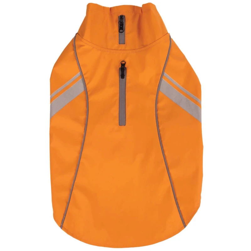 Αδιάβροχο Μπουφάν Σκύλου Flamingo Pomi 45cm Πορτοκαλί Σκύλοι Αδιάβροχο Μπουφάν Σκύλου Flamingo Pomi 45cm Πορτοκαλί Σκύλοι
