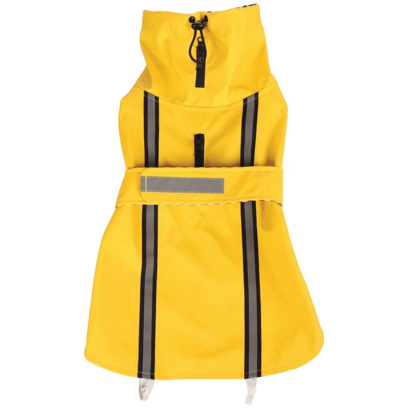 Αδιάβροχο Μπουφάν Σκύλου Flamingo Raincoat Ciro 40cm Κίτρινο Σκύλοι