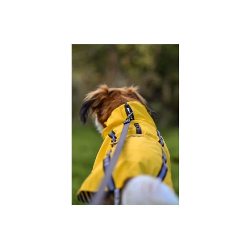 Αδιάβροχο Μπουφάν Σκύλου Flamingo Raincoat Ciro 40cm Κίτρινο Σκύλοι