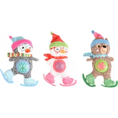 Χριστουγεννιάτικο Παιχνίδι Σκύλου Flamingo Marvy 22x11x40cm