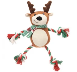 Χριστουγεννιάτικο Παιχνίδι Σκύλου Flamingo Vicente Reindeer 29x10x35cm Καφέ Χριστουγεννιάτικο Παιχνίδι Σκύλου Flamingo Vicente Reindeer 29x10x35cm Καφέ