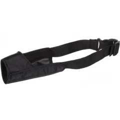Φίμωτρο Σκύλου Flamingo Muzzle Nylon Black XS 11x37-51cm