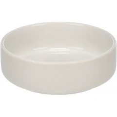 Flamingo Κεραμικό Μπολ Σκύλου & Γάτας Rama Round Λευκό 15x6cm 700ml