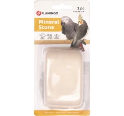 Flamingo Mineral Block Πέτρα Ασβεστίου για Πτηνά 220gr 6x9,2x3cm