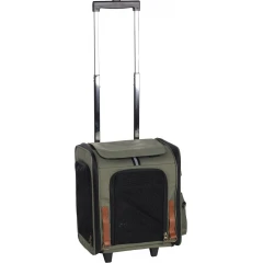 Flamingo Trolley Adele Τσάντα Μεταφοράς 35x30x45cm Χακί