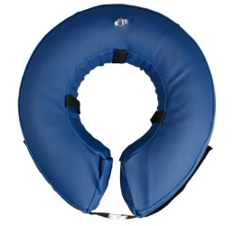 Φουσκωτό Κολάρο Ελισάβετ Flamingo για Σκύλους L 35-46cm Μπλε