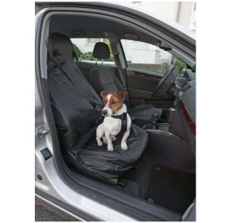 Κάλυμμα Μπροστινού Καθίσματος Αυτοκινήτου Flamingo 130x70cm Black