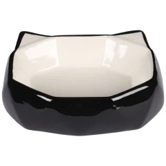 Κεραμικό Μπολ Γάτας Flamingo Kubo Μαύρο 16x12x5cm 180ml Κεραμικό Μπολ Γάτας Flamingo Kubo Μαύρο 16x12x5cm 180ml