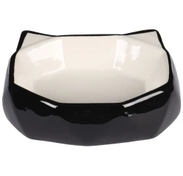 Κεραμικό Μπολ Γάτας Flamingo Kubo Μαύρο 16x12x5cm 180ml Κεραμικό Μπολ Γάτας Flamingo Kubo Μαύρο 16x12x5cm 180ml