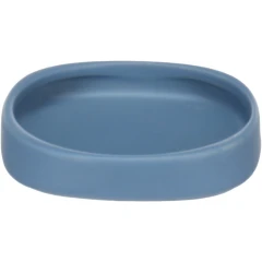 Κεραμικό Μπολ Γάτας Ρηχό Flamingo Zara Μπλε 100ml