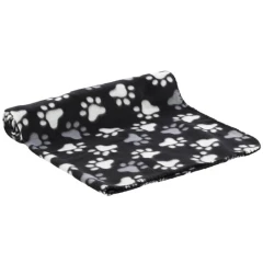 Κουβέρτα Σκύλου και Γάτας Flamingo Esma Paw 100x150cm Μαύρο Κουβέρτα Σκύλου και Γάτας Flamingo Esma Paw 100x150cm Μαύρο