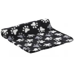 Κουβέρτα Σκύλου και Γάτας Flamingo Esma Paw 100x150cm Μαύρο Κουβέρτα Σκύλου και Γάτας Flamingo Esma Paw 100x150cm Μαύρο
