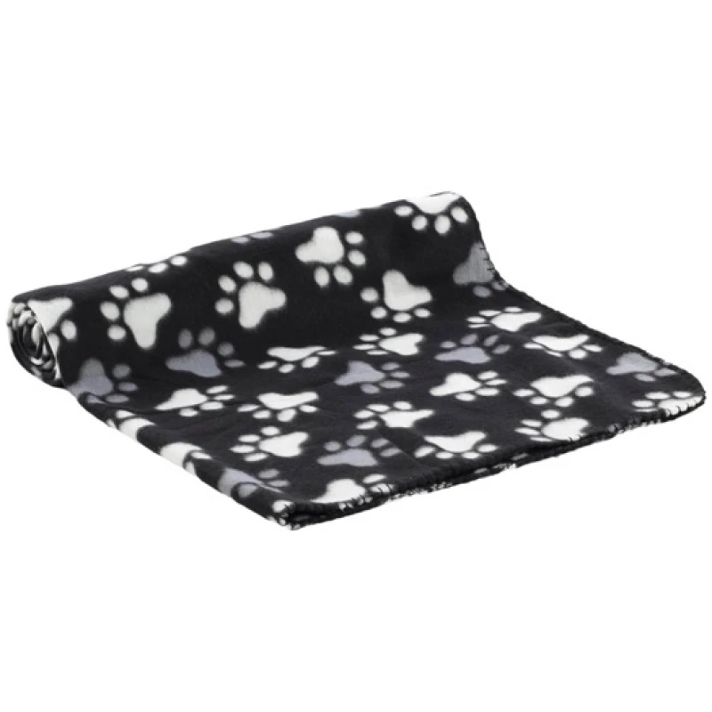 Κουβέρτα Σκύλου και Γάτας Flamingo Esma Paw 100x150cm Μαύρο Σκύλοι Κουβέρτα Σκύλου και Γάτας Flamingo Esma Paw 100x150cm Μαύρο Σκύλοι