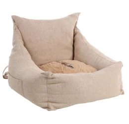 Κρεβατάκι, Κάθισμα Αυτοκινήτου Flamingo Car Seat Megan Beige 62x62x38cm Κρεβατάκι, Κάθισμα Αυτοκινήτου Flamingo Car Seat Megan Beige 62x62x38cm