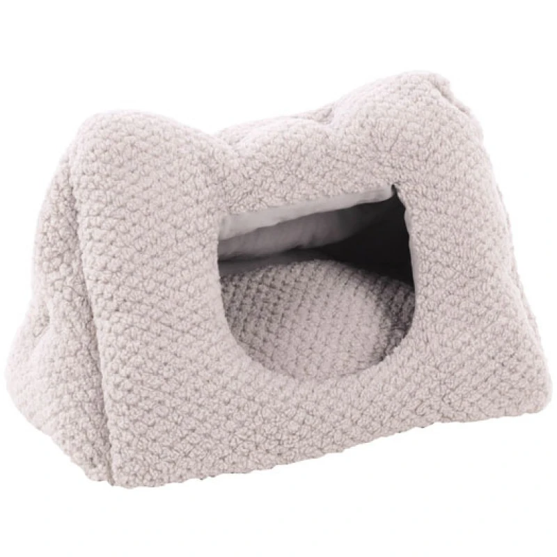 Κρεβατάκι Σκύλου και Γάτας Flamingo Jacquard Triangle 50x35x34cm Γκρι Σκύλοι Κρεβατάκι Σκύλου και Γάτας Flamingo Jacquard Triangle 50x35x34cm Γκρι Σκύλοι