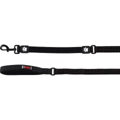 Λουρί - Οδηγός Σκύλου Flamingo Elastic no Shock Zorba Μαύρο 2,5x130cm Λουρί - Οδηγός Σκύλου Flamingo Elastic no Shock Zorba Μαύρο 2,5x130cm