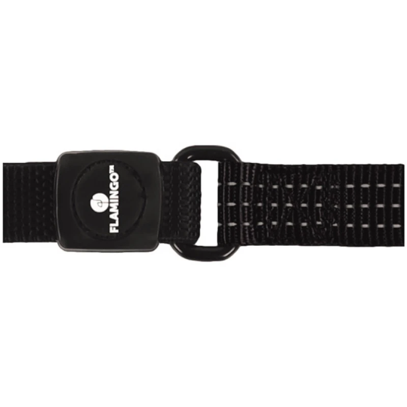Λουρί - Οδηγός Σκύλου Flamingo Elastic no Shock Zorba Μαύρο 2,5x75cm Σκύλοι Λουρί - Οδηγός Σκύλου Flamingo Elastic no Shock Zorba Μαύρο 2,5x75cm Σκύλοι