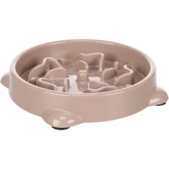 Μπολ Καλής Πέψης για Σκύλους Flamingo Bini Small 16x16x3,5cm 300ml Διάφορα Χρώματα