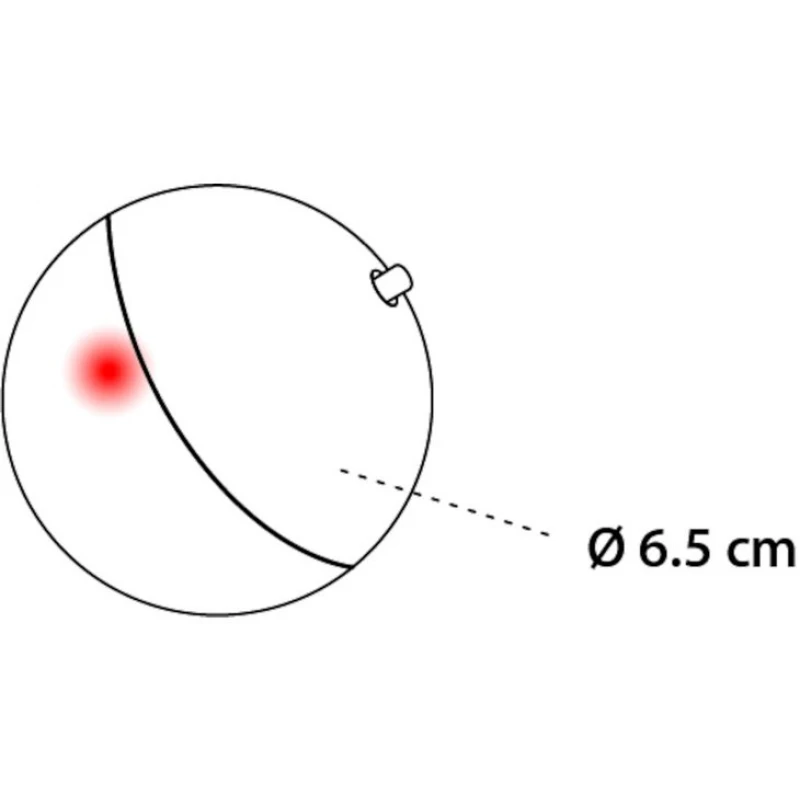 Παιχνίδι Γάτας Flamingo Electronic Magic Ball 6,5cm Κόκκινο Γάτες Παιχνίδι Γάτας Flamingo Electronic Magic Ball 6,5cm Κόκκινο Γάτες